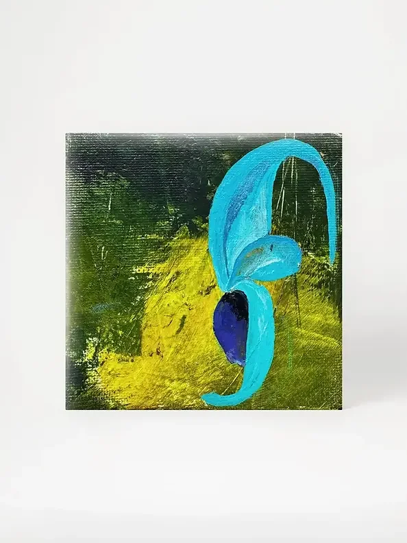 Jade Vine III · Mini Original Painting
