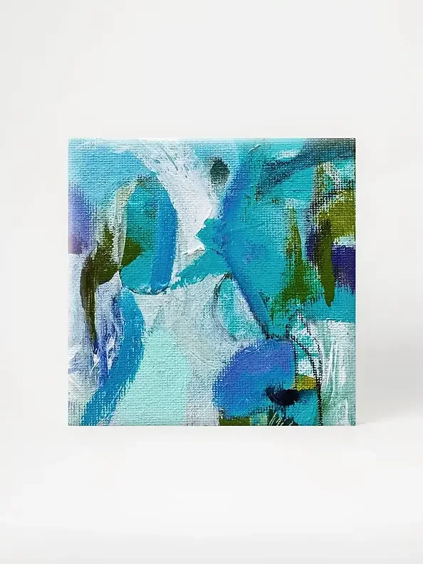 Jade Vine VI · Mini Original Painting