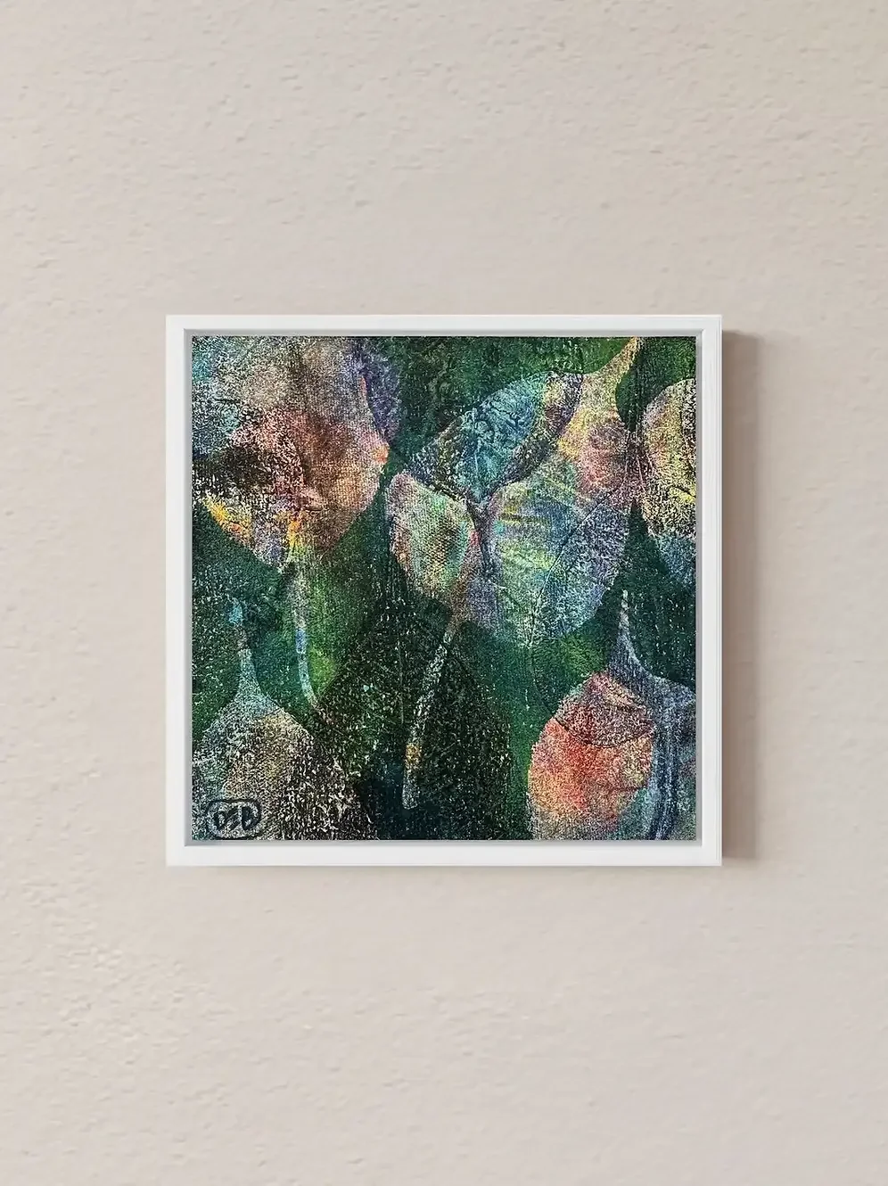 Jungle Green · Mini Original Painting