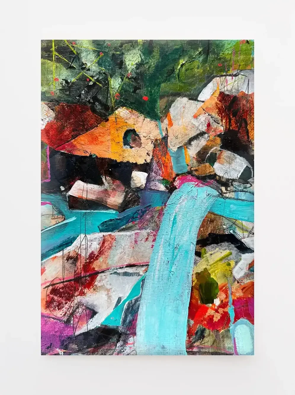 Joy in the Jungle · Original Abstract Painting