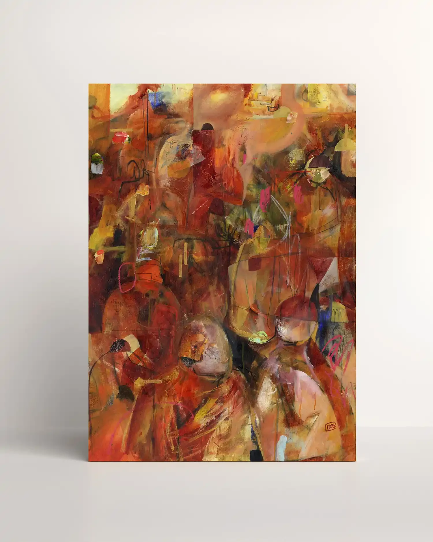 Stillness in the Chaos · Wood Panel Print