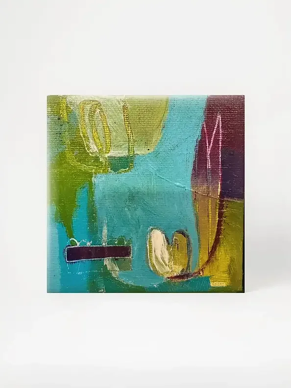 Jade Vine VII · Mini Original Painting