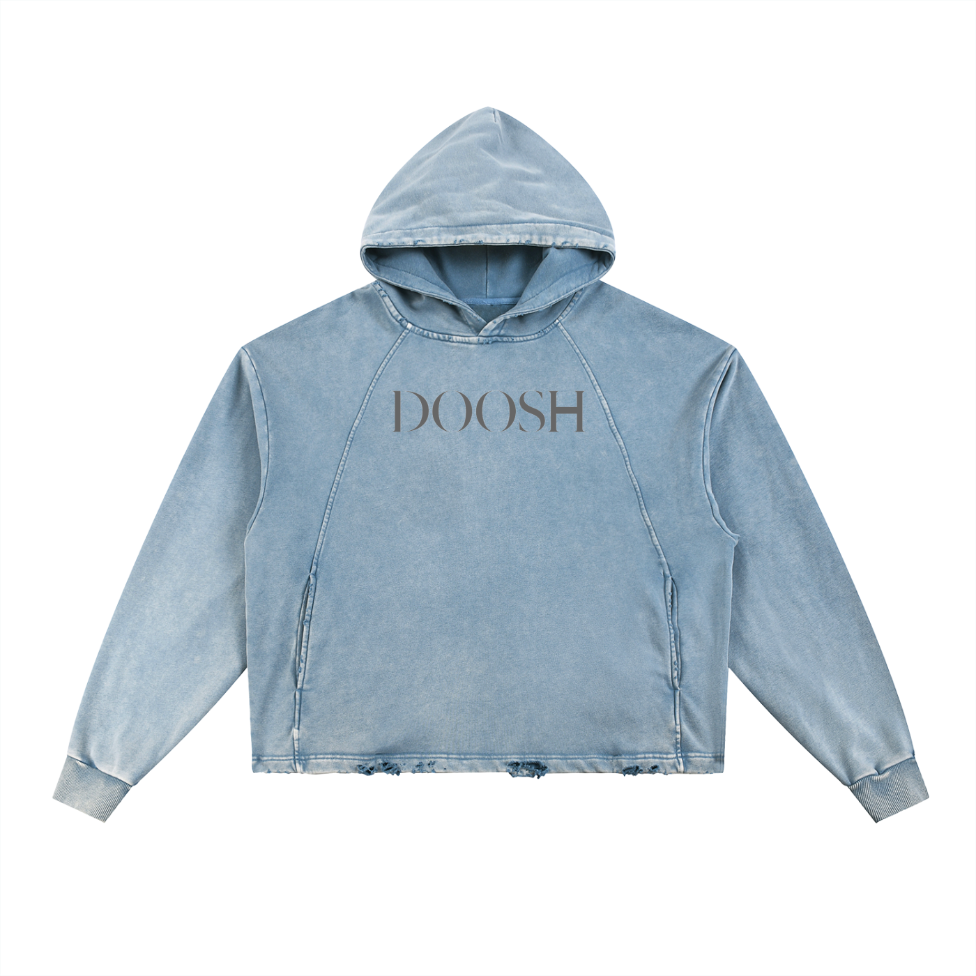 REPEAT DISTRESSED HOODIE