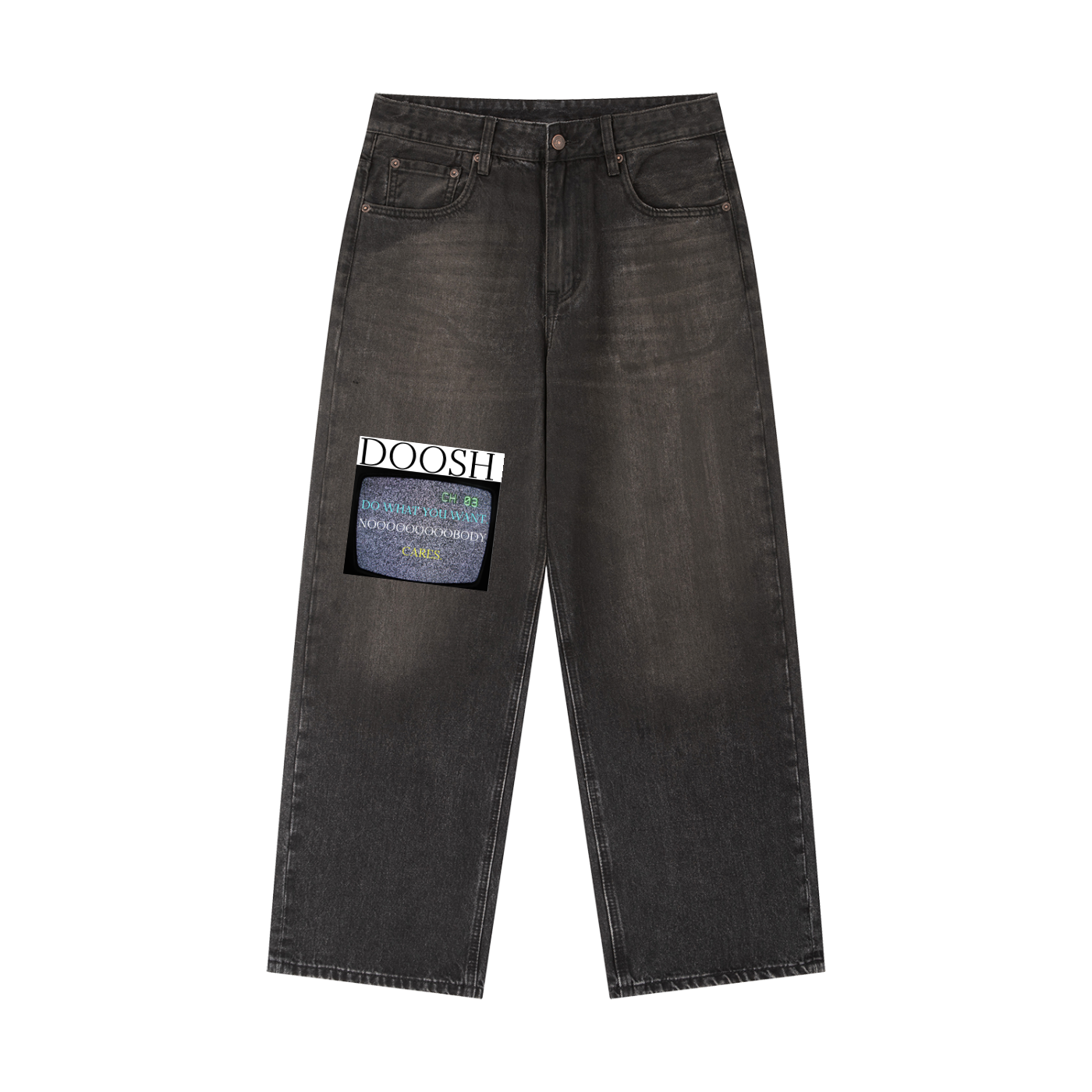DO WHAT YOU WANT BAGGY JEANS