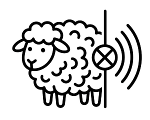 Wool reduces noise icon