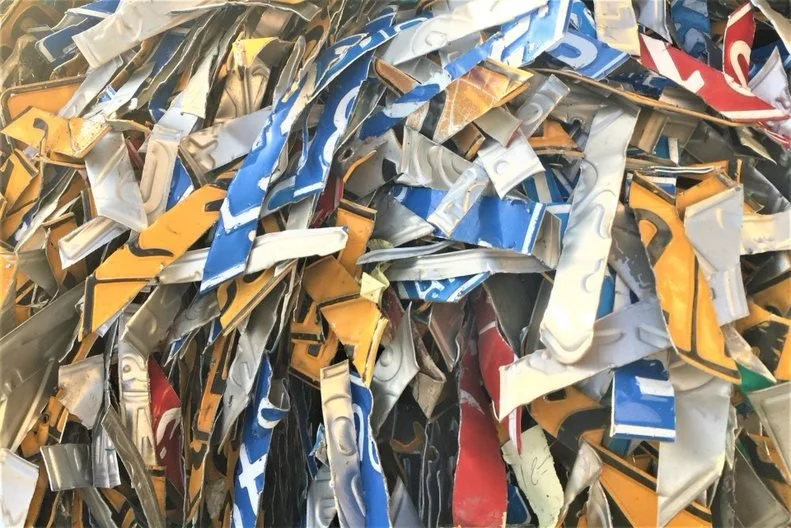 Aluminum Car Number Plates Scrap
