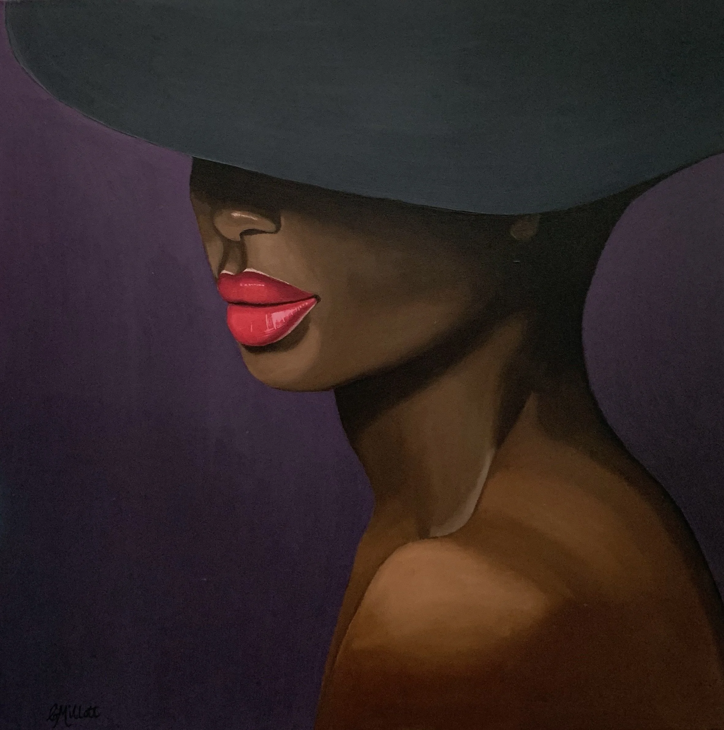 Beauty in a Hat 1