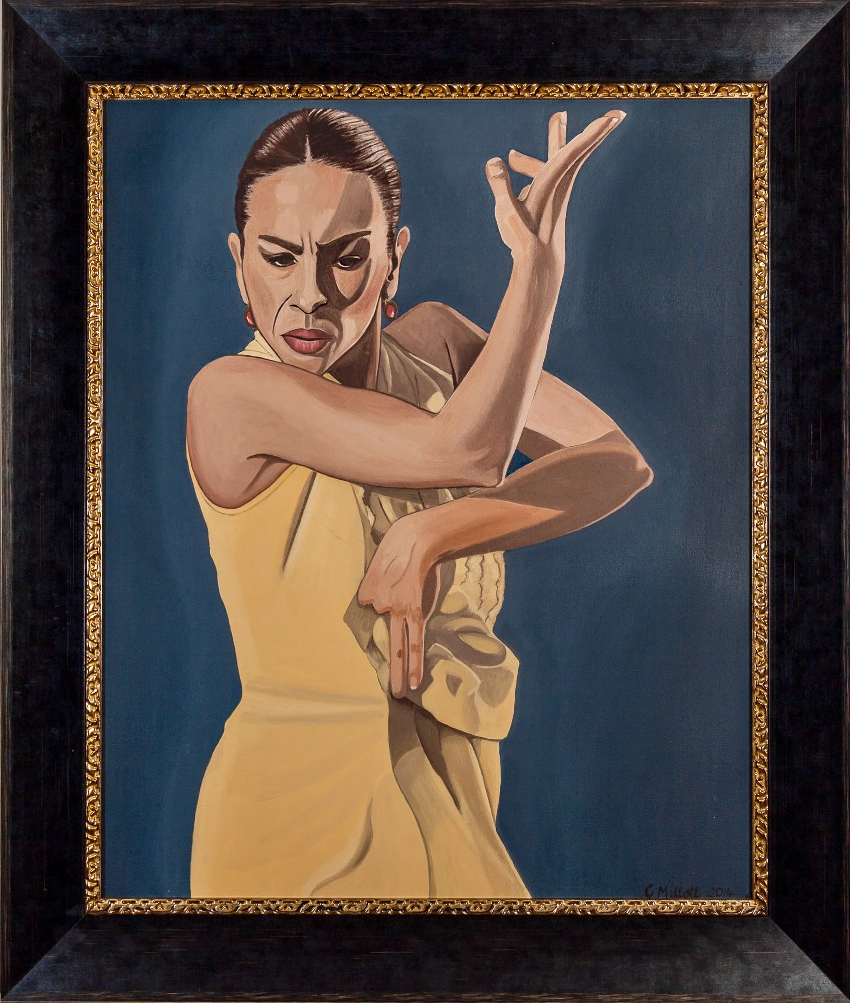 Flamenco Passion in Yellow