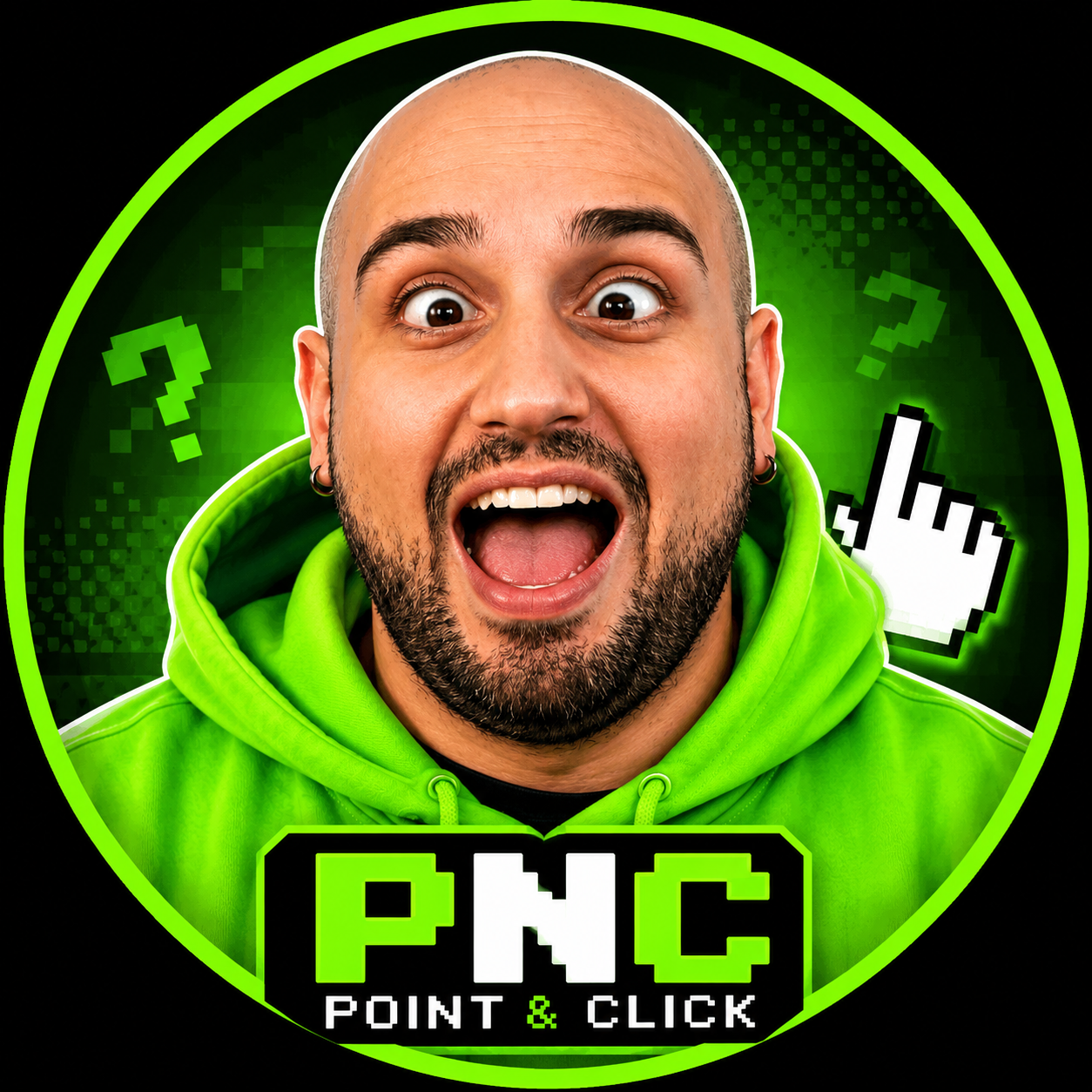 3DeePee PNC point and click adventure gaming channel avatar focused on mystery, detective and puzzle games