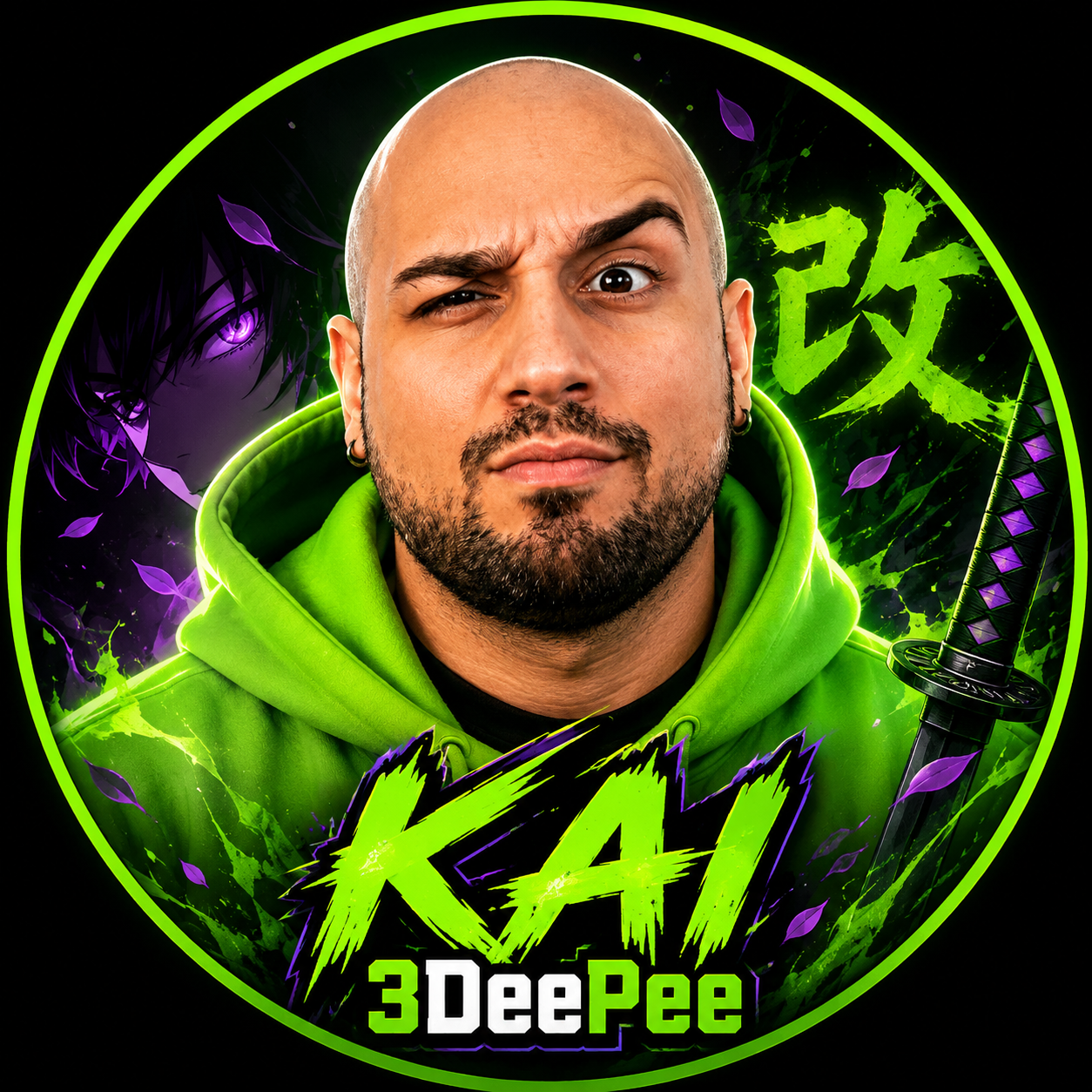 3DeePee Kai anime and JRPG gaming channel avatar focused on Final Fantasy, RPG adventures and anime-inspired games
