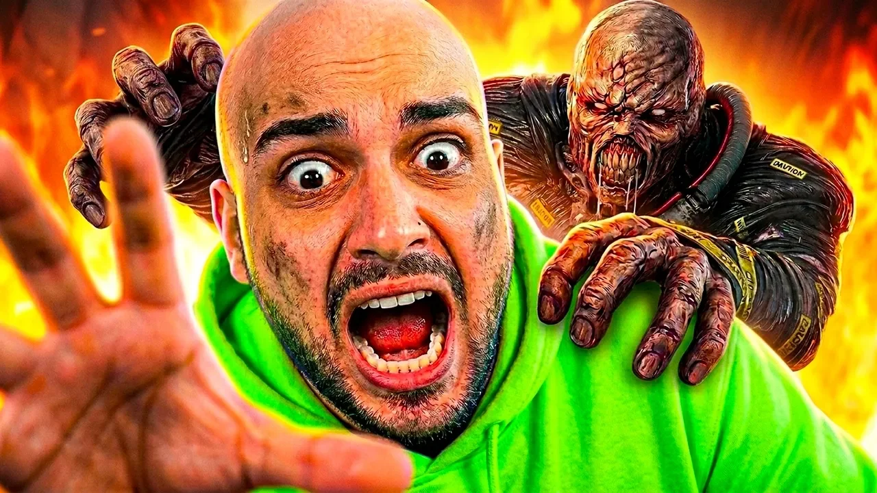 Resident Evil 3 Remake gameplay series thumbnail featuring survival horror gameplay and Nemesis encounters from 3DeePee