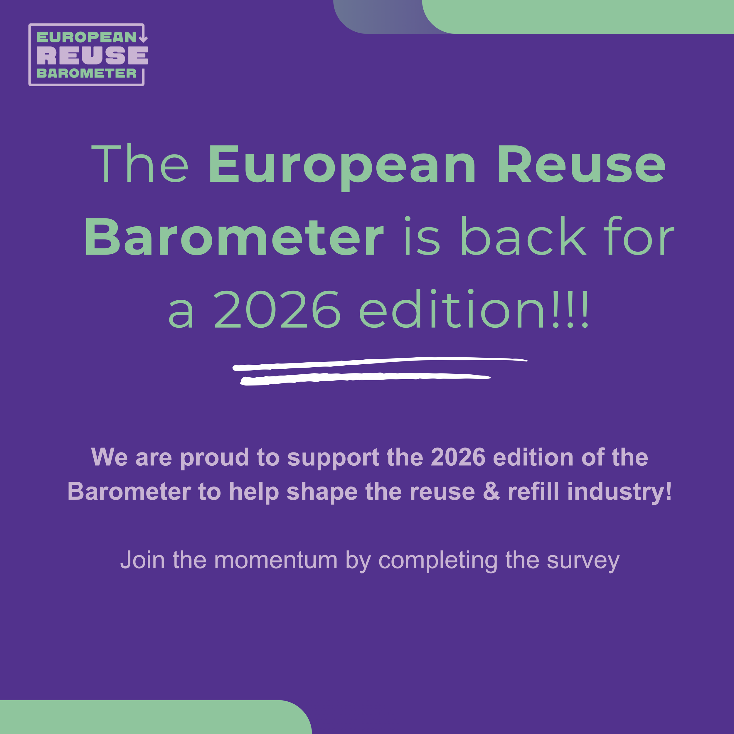Abierta encuesta de la nueva edición ‘European Reuse Barometer 2026’&nbsp;