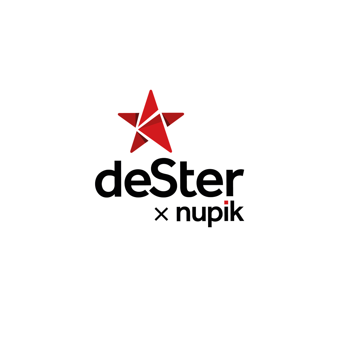 Logo deSter x nupik