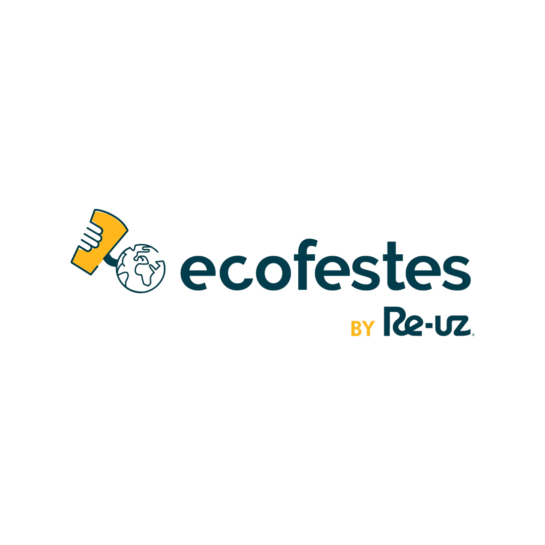 Logo de Ecofestes by Re-Uz, miembro de la asociación de ES Reutiliza.