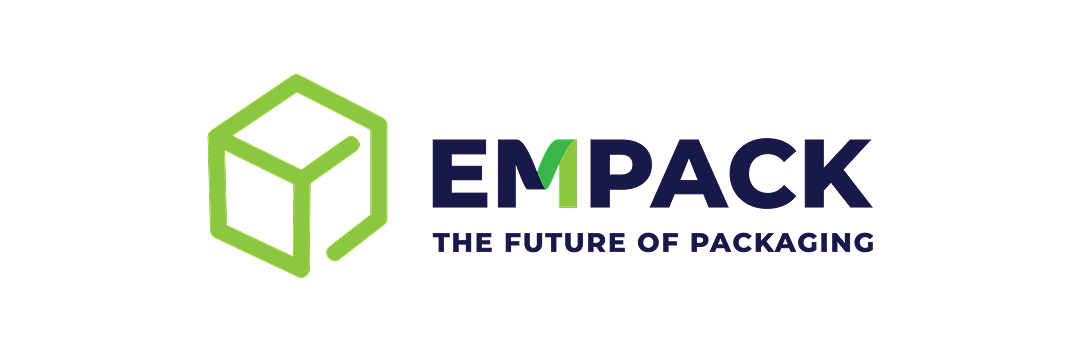 Logo de EMPACK, la feria del packaging de Madrid, colaborador de ES Reutiliza
