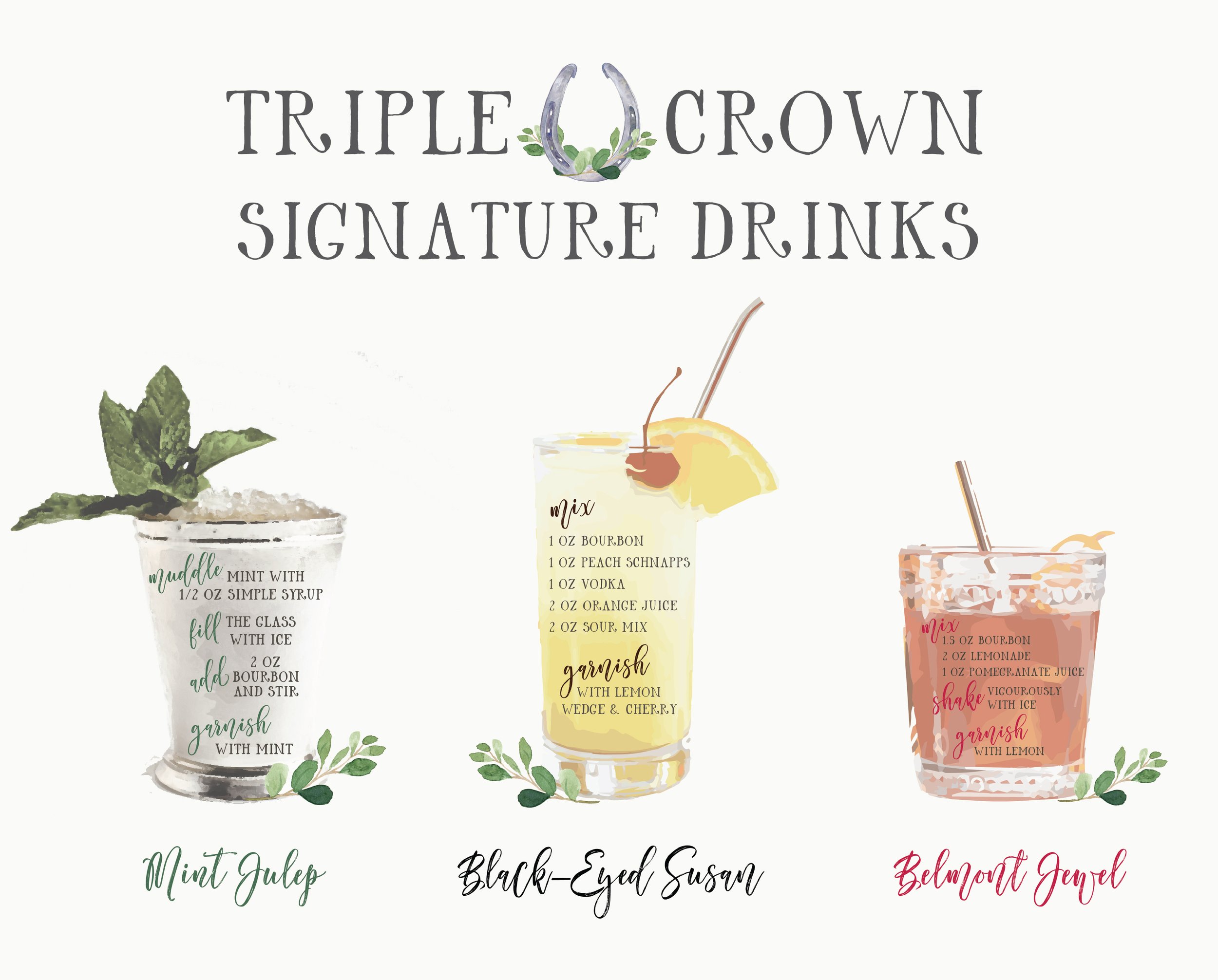 RANKED: The Triple Crown Signature Drinks (And Which One Actually Deserves a Trophy)