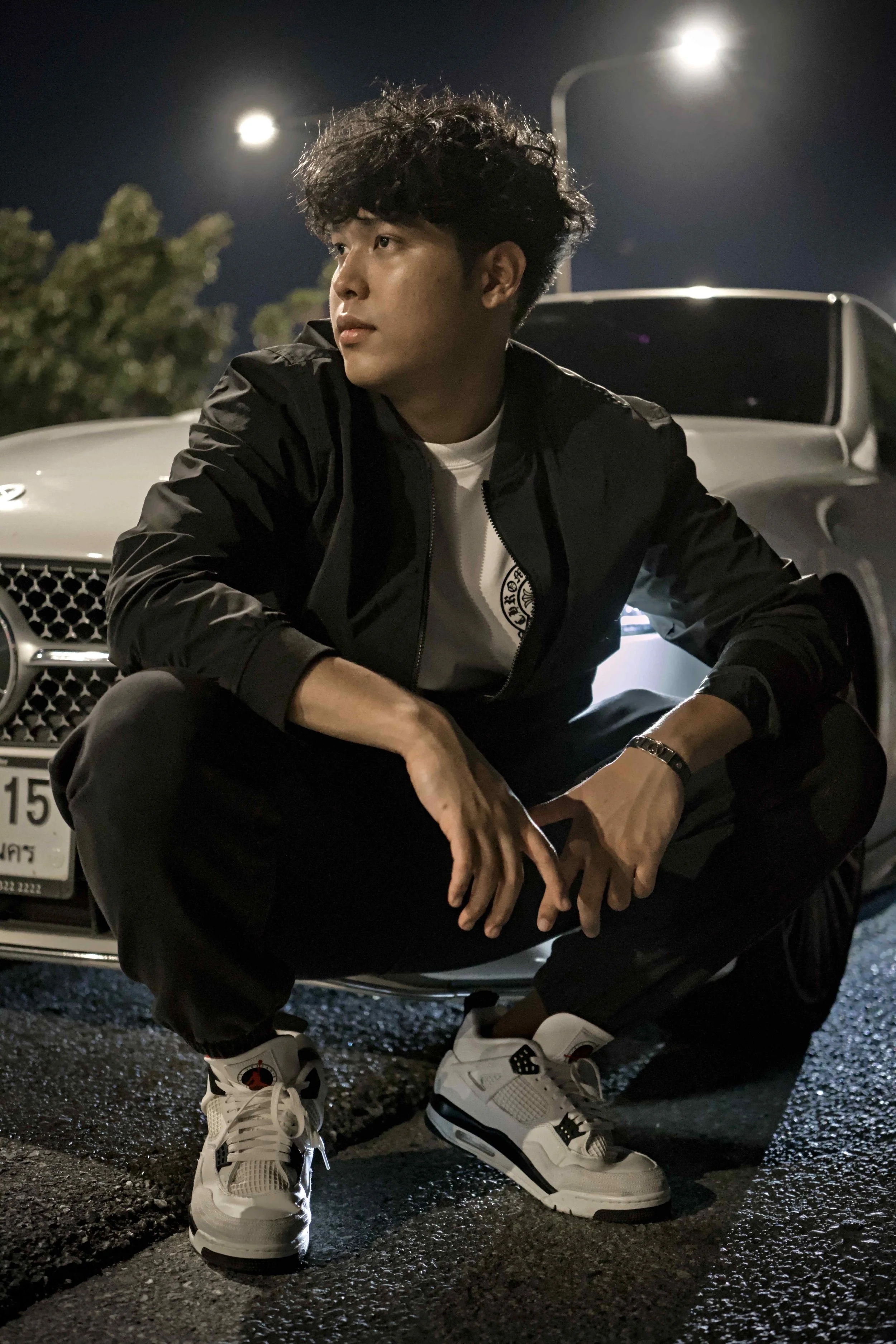 Car photography Bangkok night model photograpger