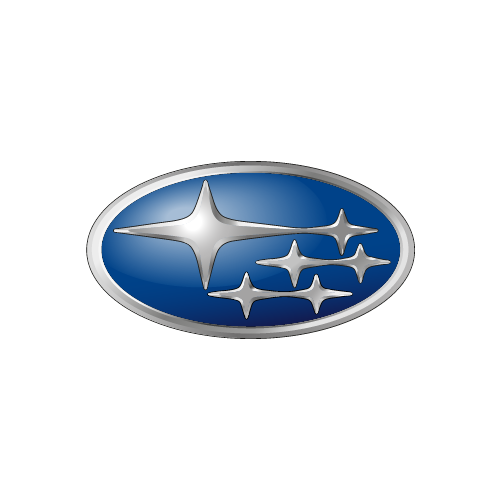 Subaru logo with six stars inside a blue oval