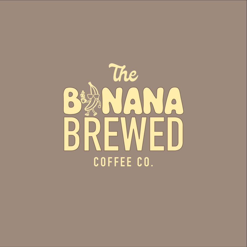 🍌☕️ Banana Brewed coffee co branding. 
&bull;
&bull;
&bull;
#branding #coffee #coffeeshop #branddesign