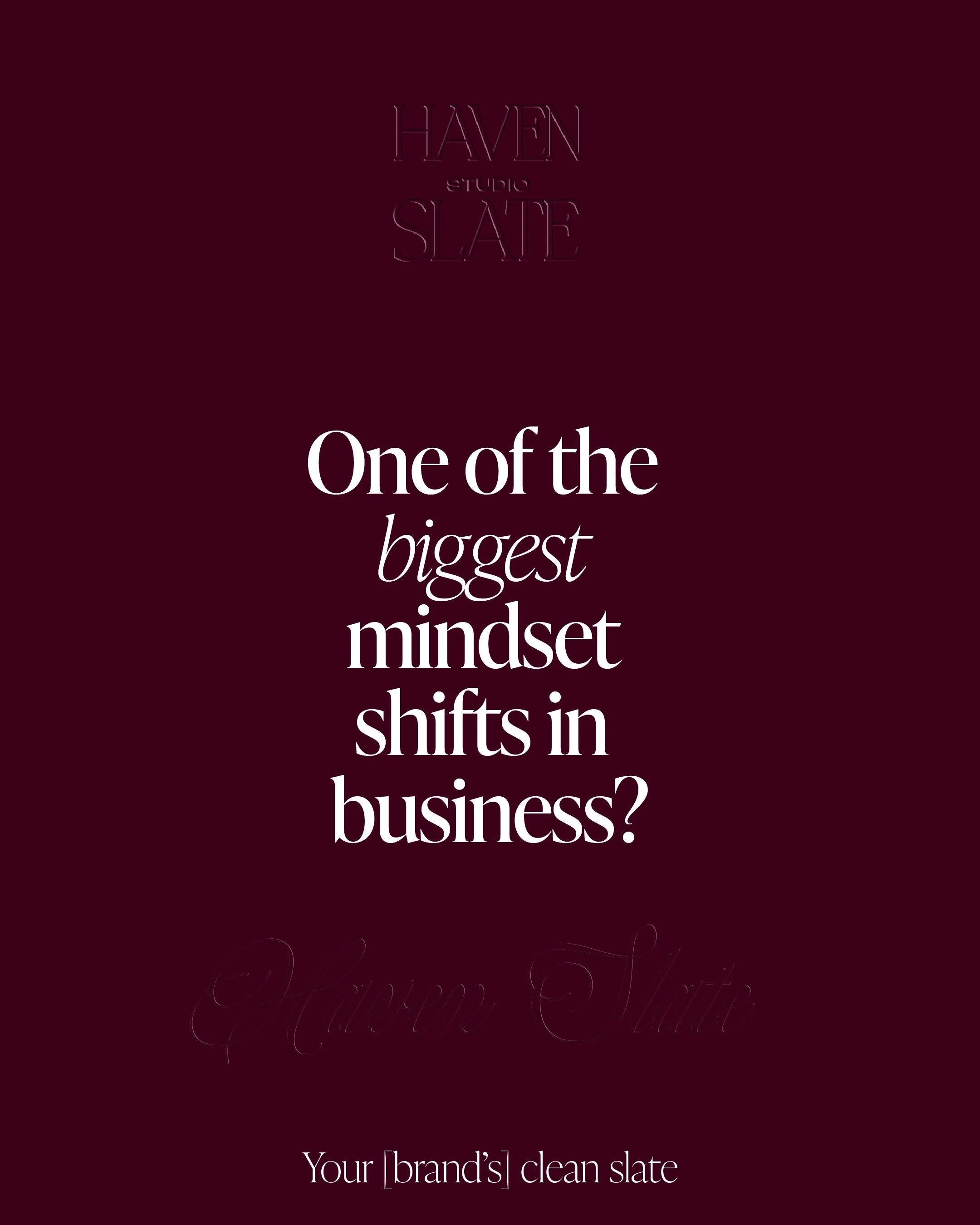 One thing I&rsquo;ve noticed:

The business owners who struggle the most with branding are usually the ones trying to do it all themselves.

Not because they&rsquo;re incapable.

Because they&rsquo;re too close to it.

You can&rsquo;t be the CEO, the