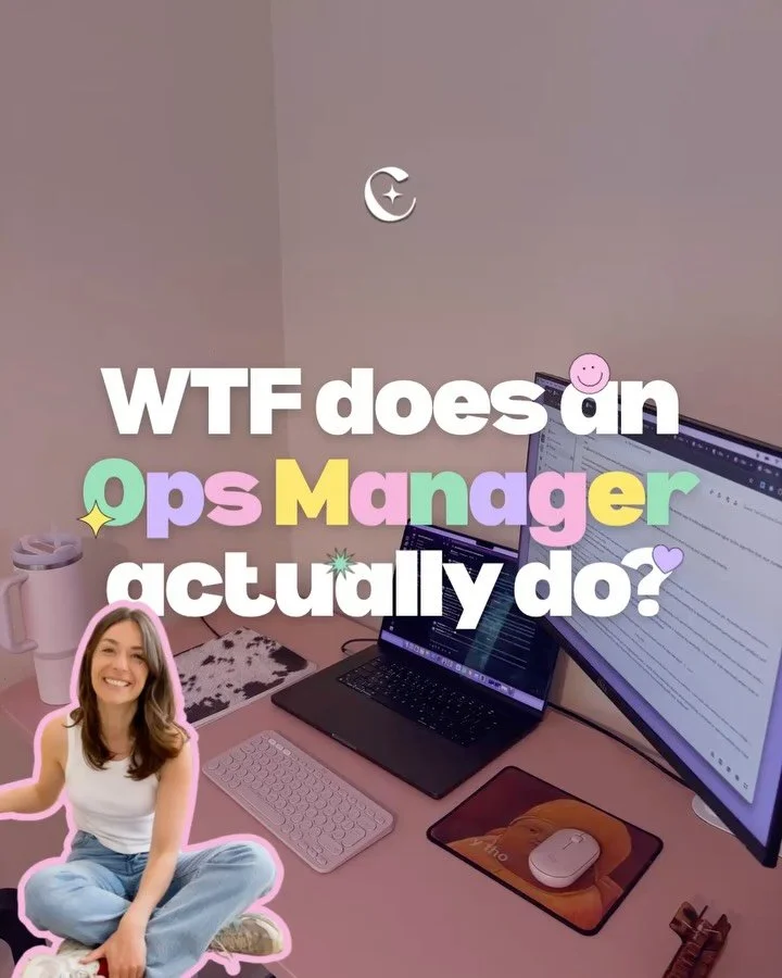 What I&rsquo;m up to as an Operations Manager for Creative Agencies, Studios + Creators 💗