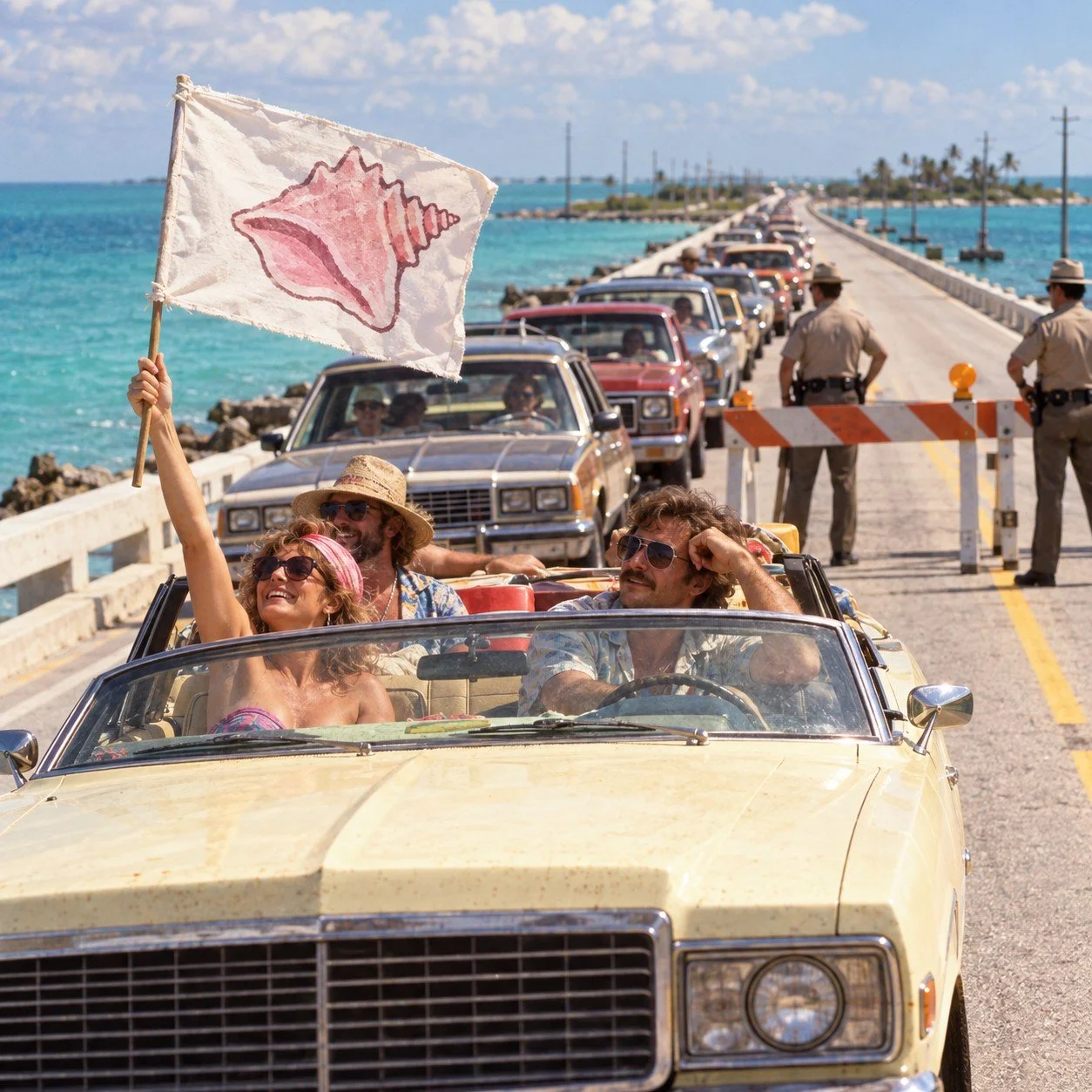 Okay, but why is Key West fighting the U.S. Coast Guard?

In 1982, a U.S. Border Patrol roadblock created a massive traffic jam into the Florida Keys&mdash;and visitors started cancelling trips.

Key West responded completely reasonably:

It declared