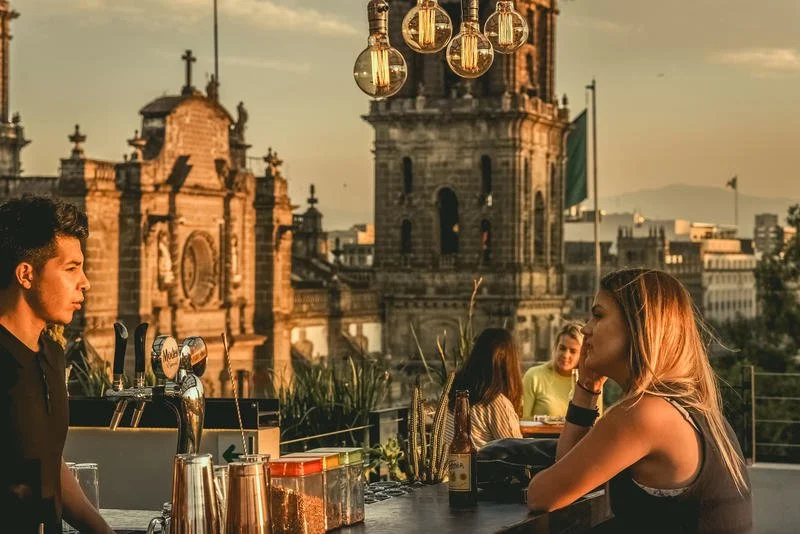 Mundo Joven Hostel Rooftop Mexico City.jpeg