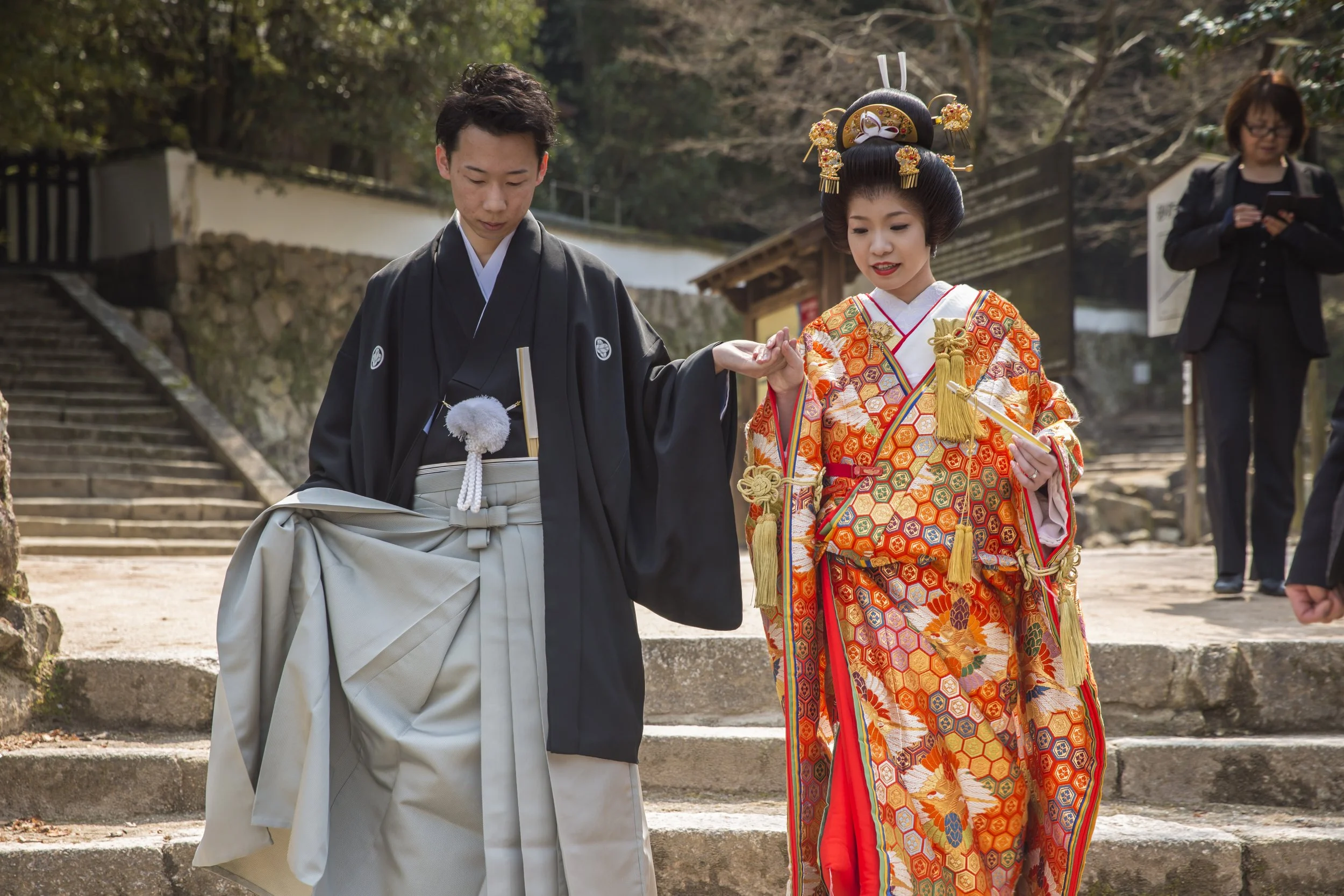 Japan Hiroshima Mt Misen Local Japanese Wedding .jpg