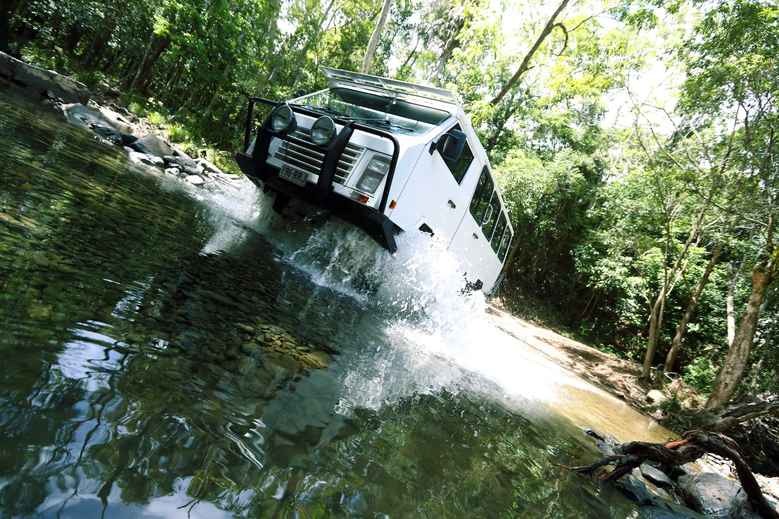 Australia Queensland Bama Way Vehicle River Crossing.jpg