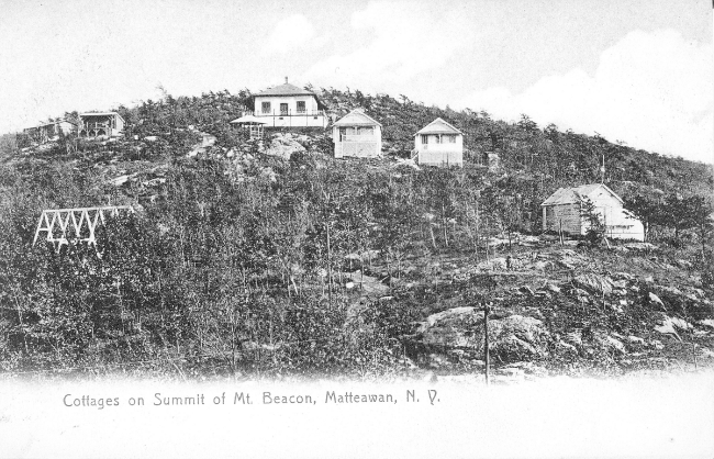 Cottage colony on Mount Beacon.