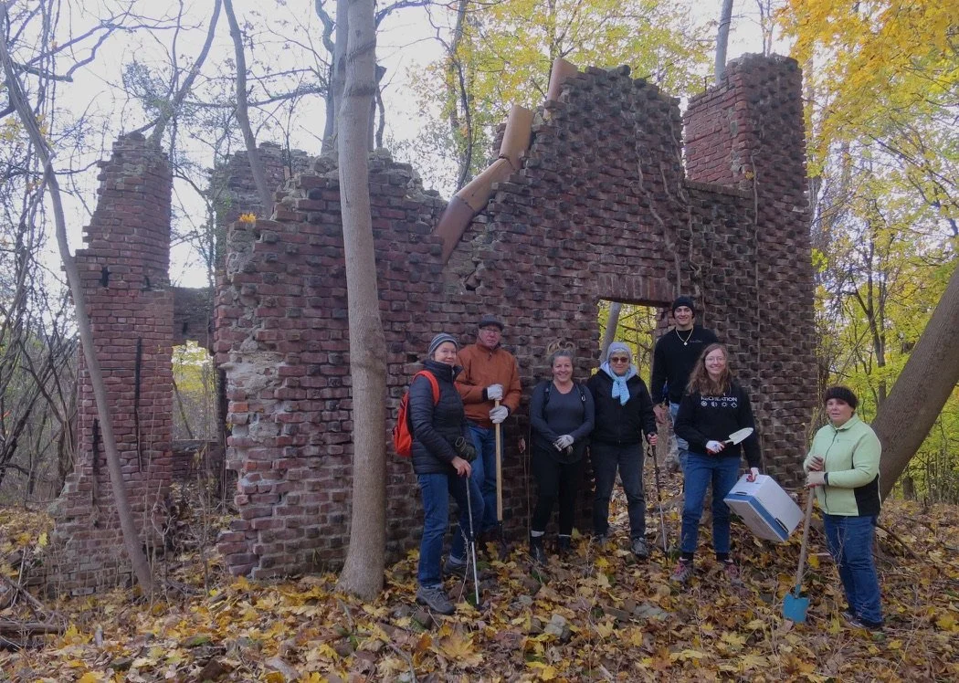Volunteers at Camp Nitgedaiget dig.jpeg