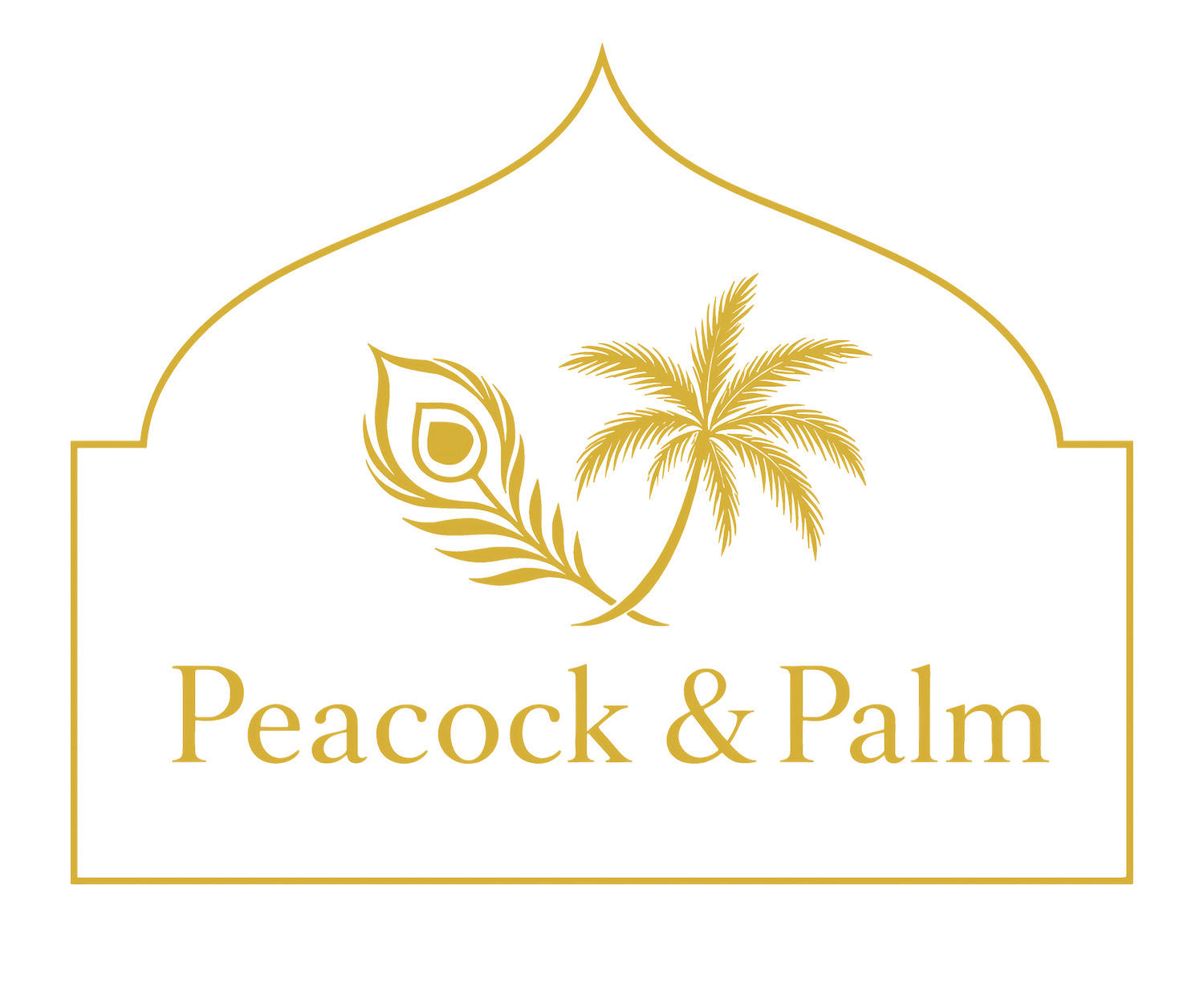 Peacock and Palm
