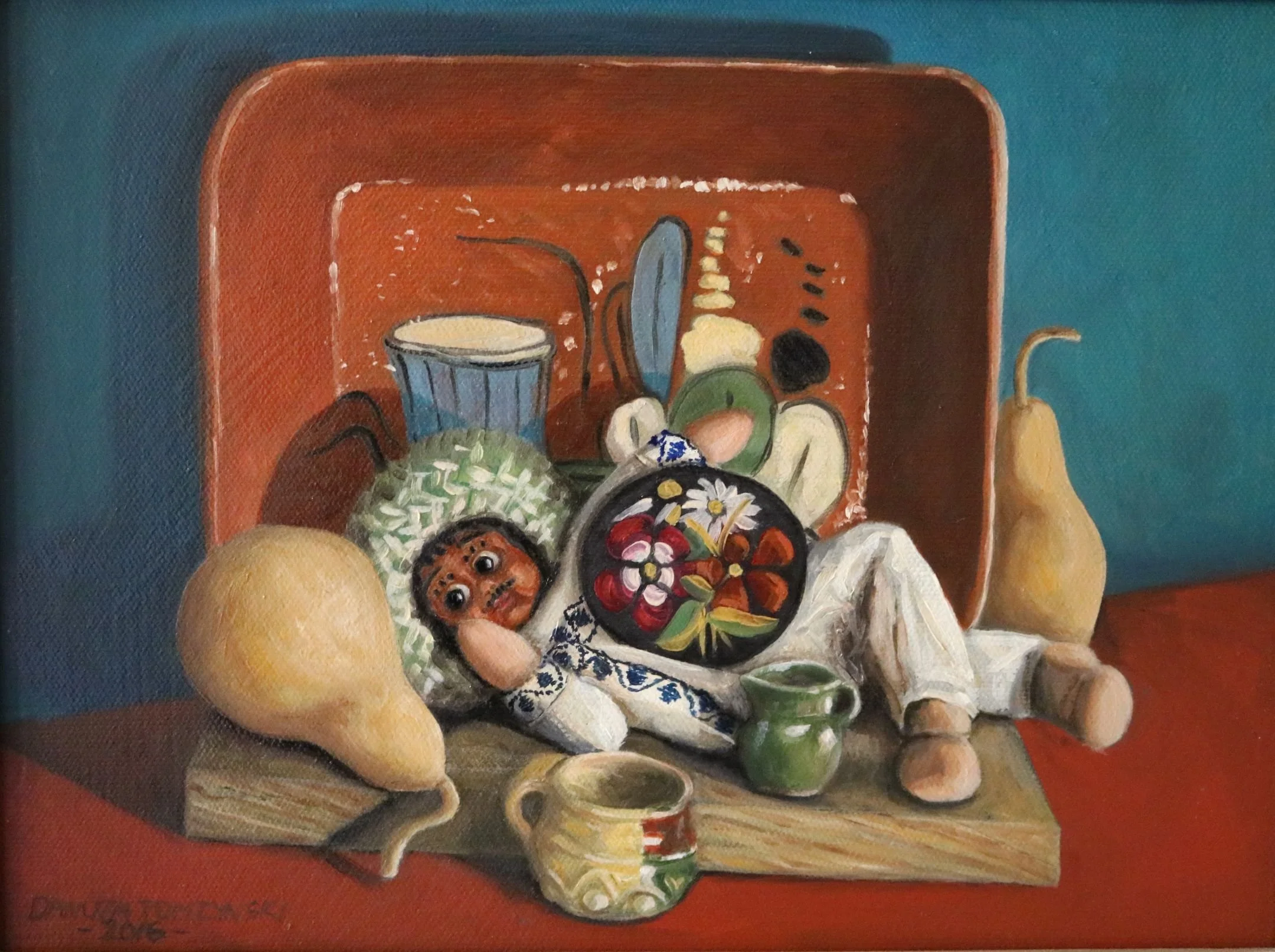 SIESTA WITH GOURDS
