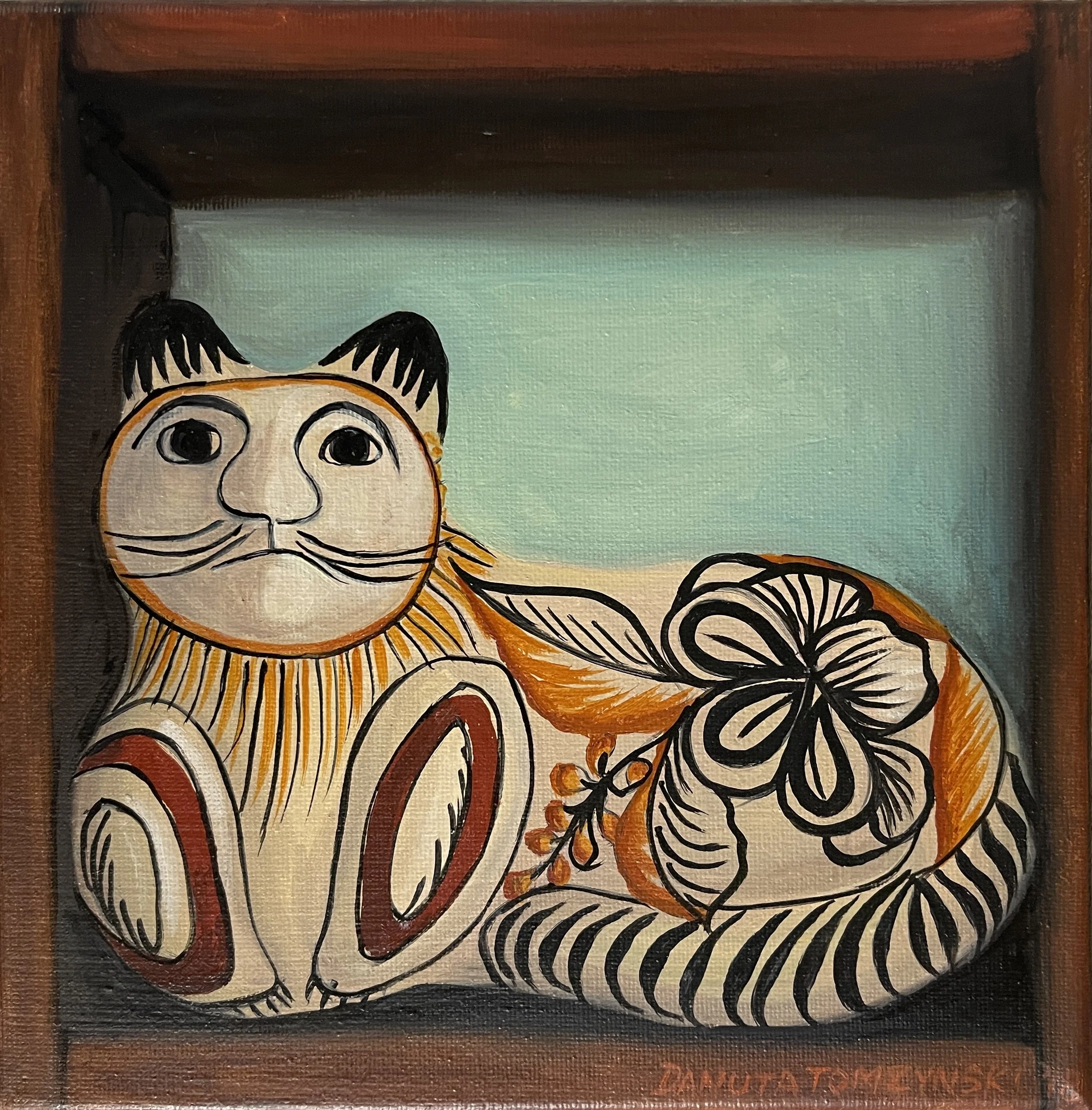 POTTERY CAT