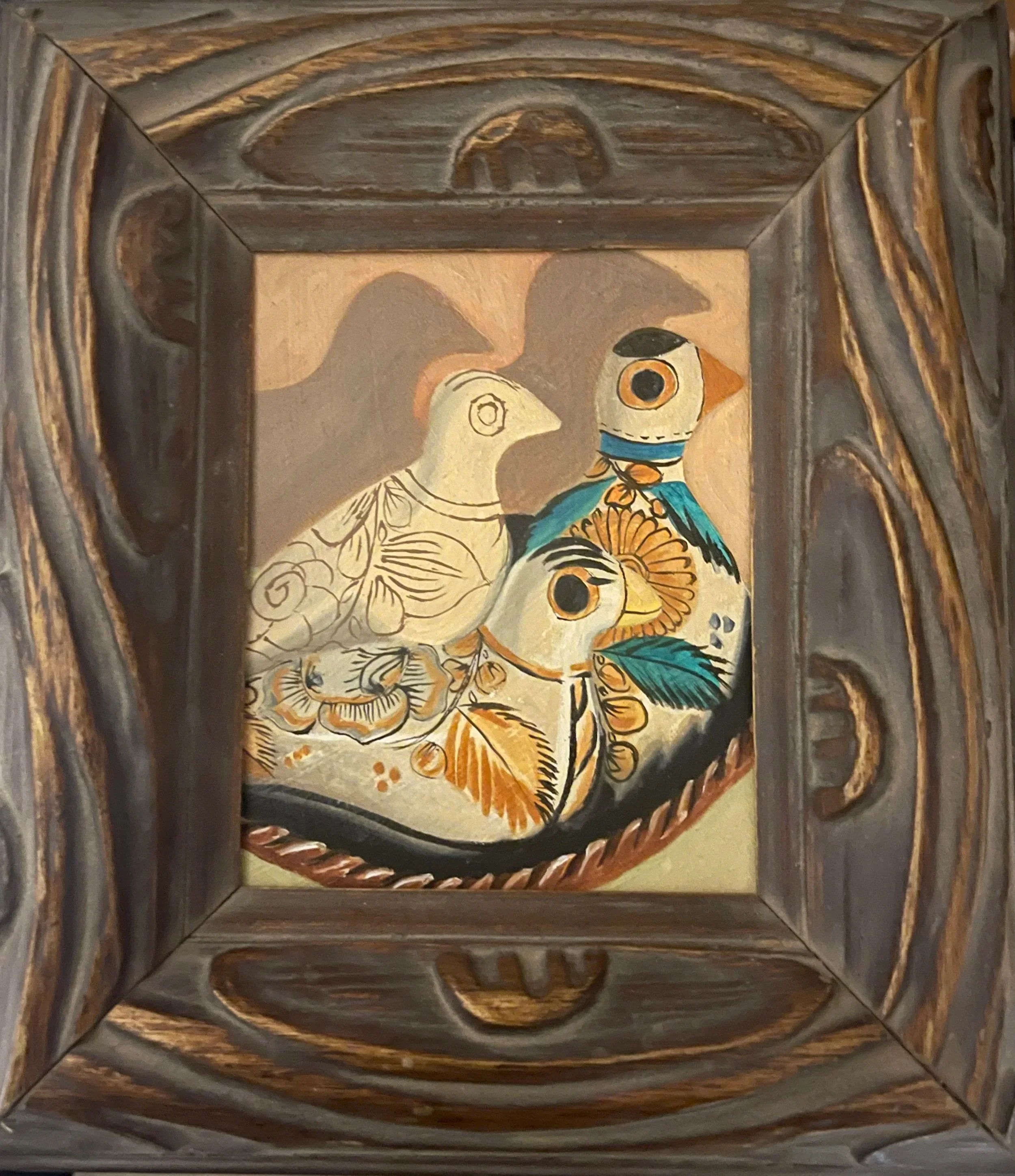 FIVE BIRDS A  BIRDING