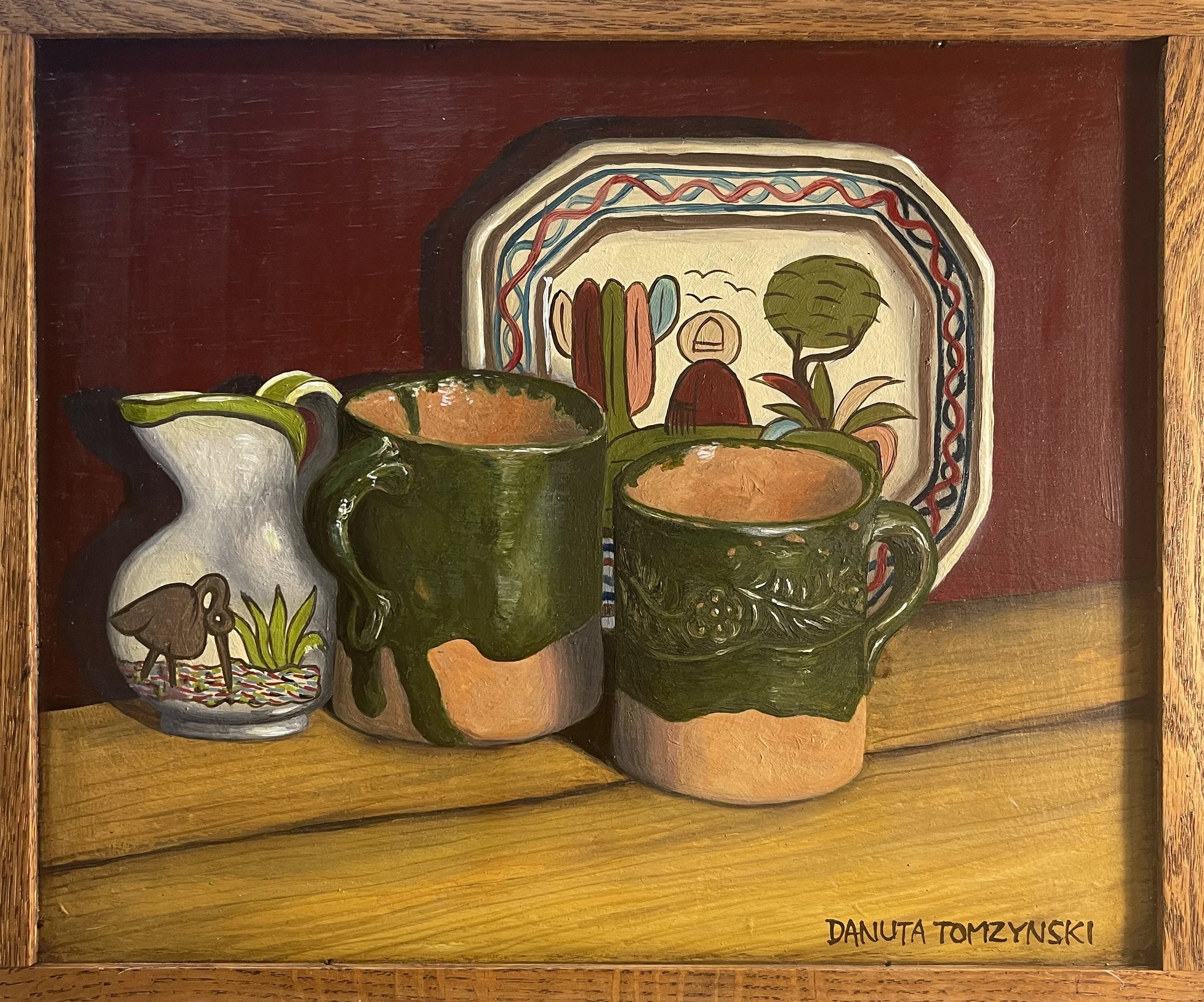 TWO CUP TERRA COTTA
