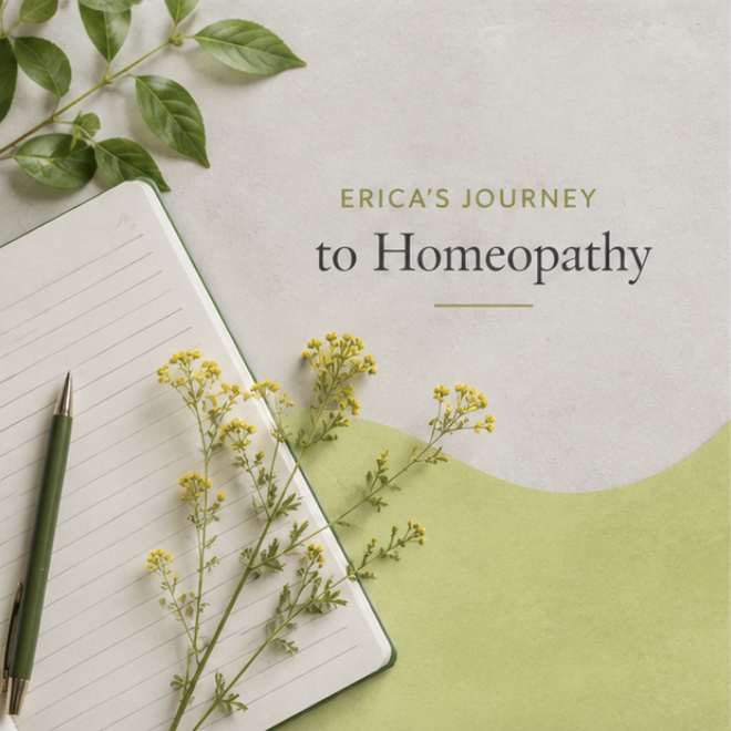 Erica’s Journey to Homeopathy