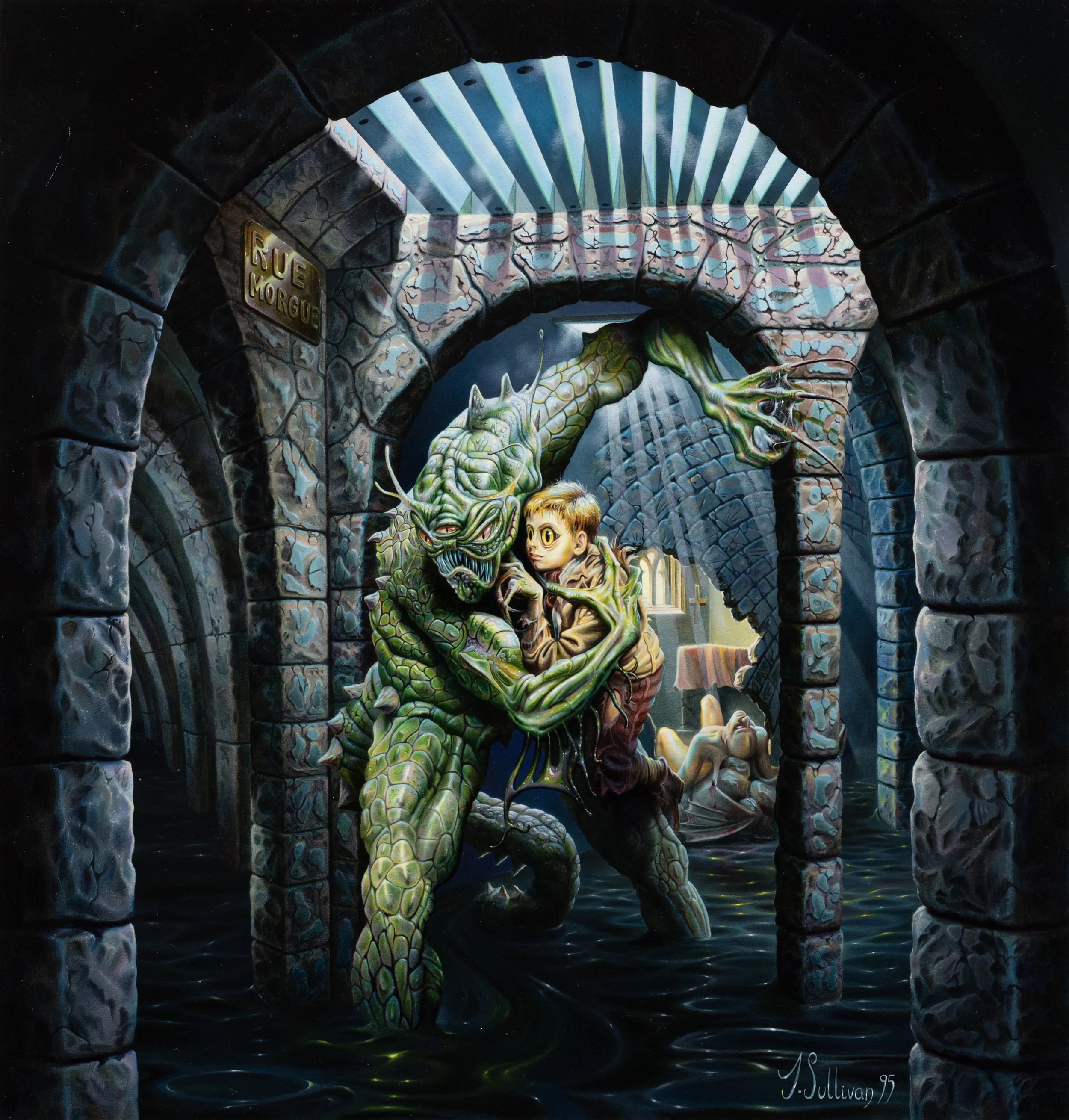 The Death of Art - Oil on Board 22x33 $5000