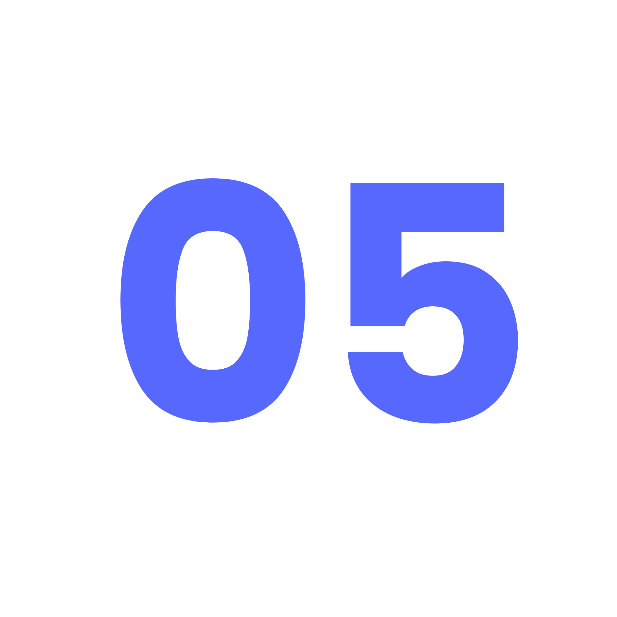 Close-up of printed text on a black background with large, bold blue letters spelling out "O" and "F".