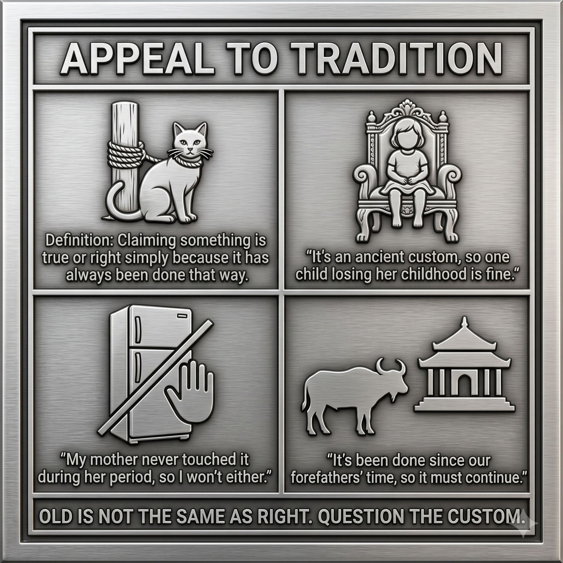 Appeal to tradition