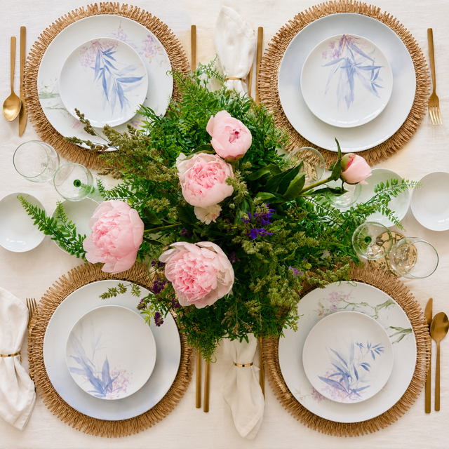 BRUMA · Complete Tableware Set — Hand-painted Langenthal porcelain