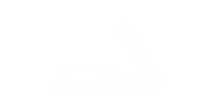 A black and white minimalist illustration of a paper airplane