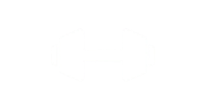 Icon of a dumbbell on a black background