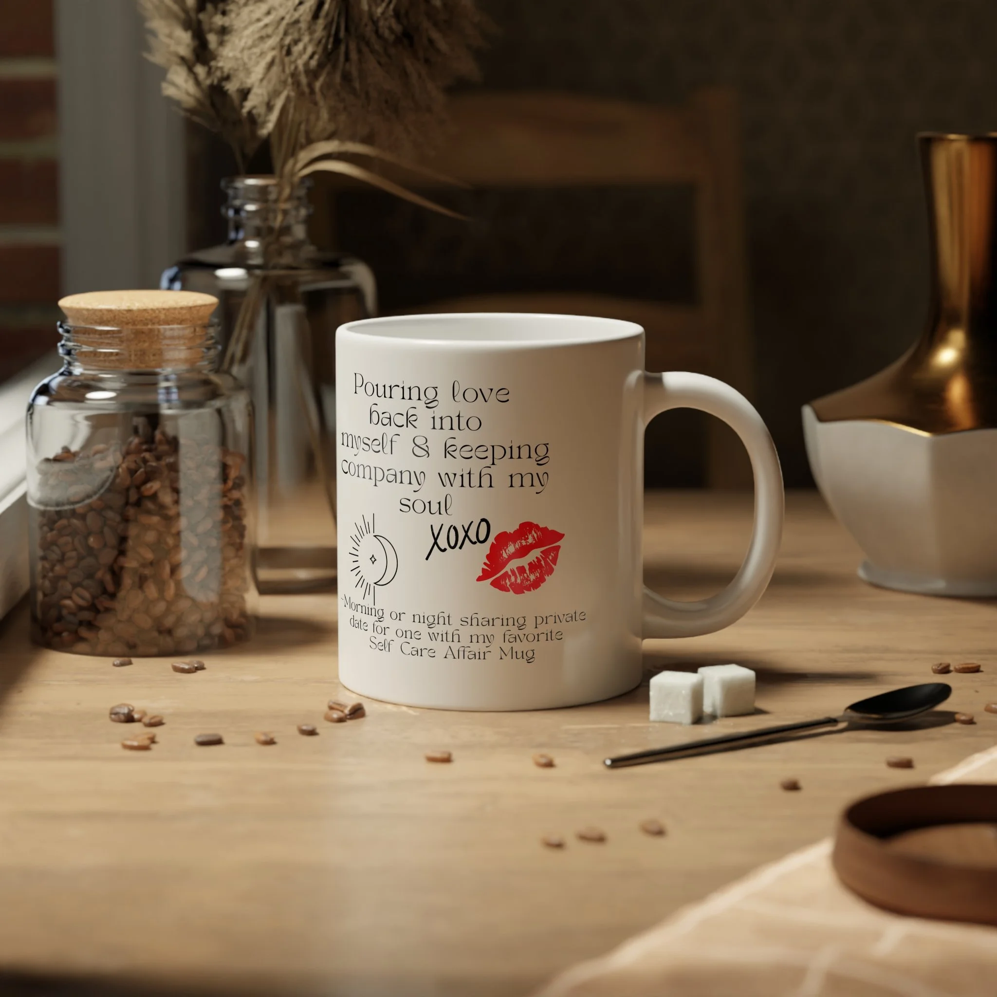 Self Care Affair Jumbo Mug - 20oz The Secret is Out. 🤫🌹