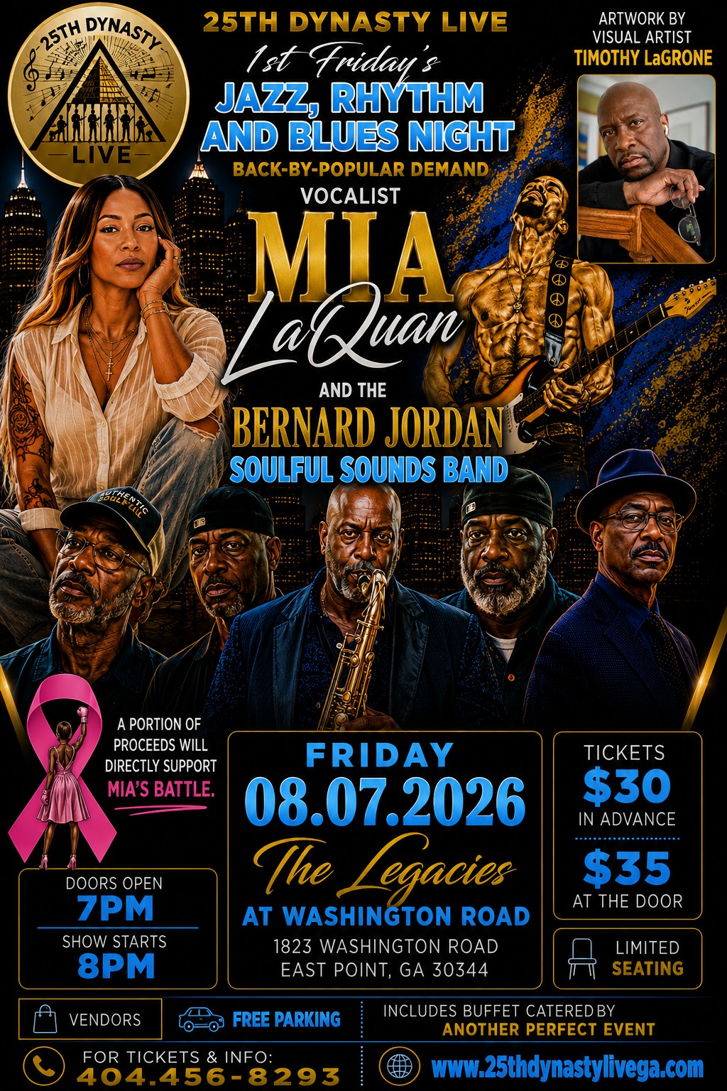 1st Friday's Jazz, Rhythm and Blues Night