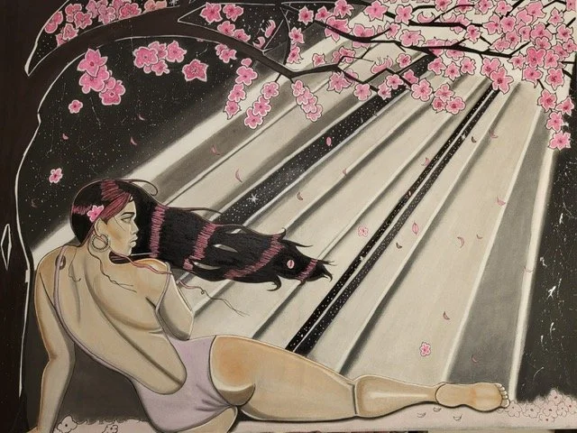 Under the Cherry Blossom