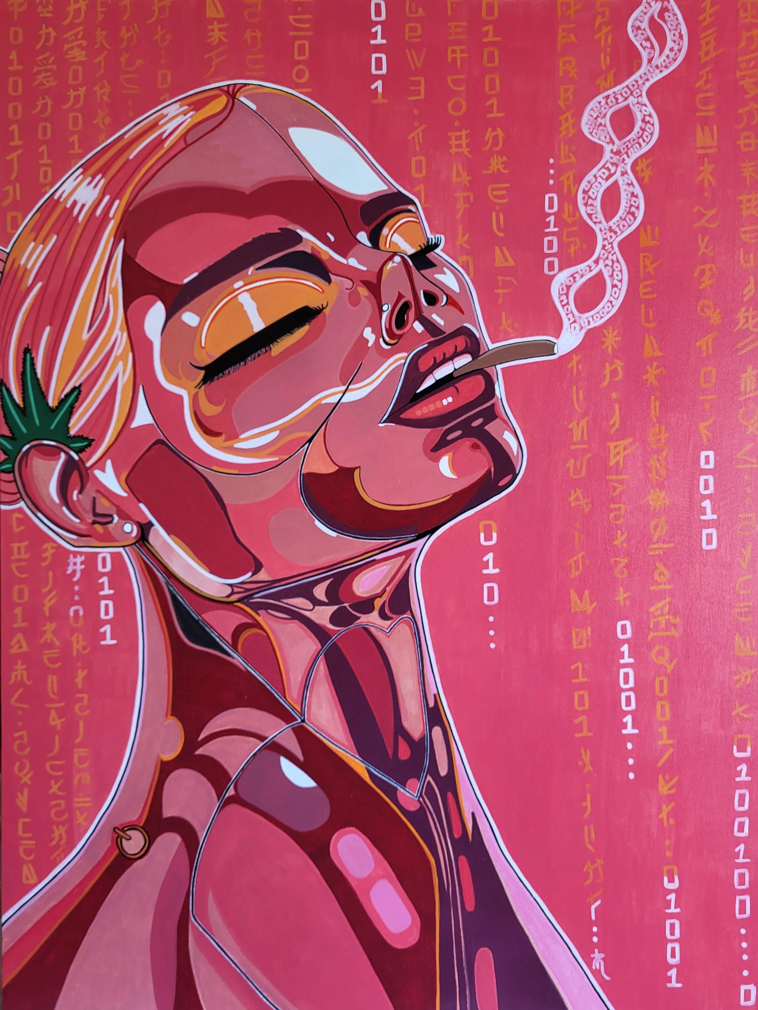 "Am I AI or Am I Really High: Red Pill Edition"  by JK Hunt