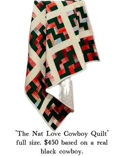 "The Nat Love Cowboy Quilt" by Gerald Byrd