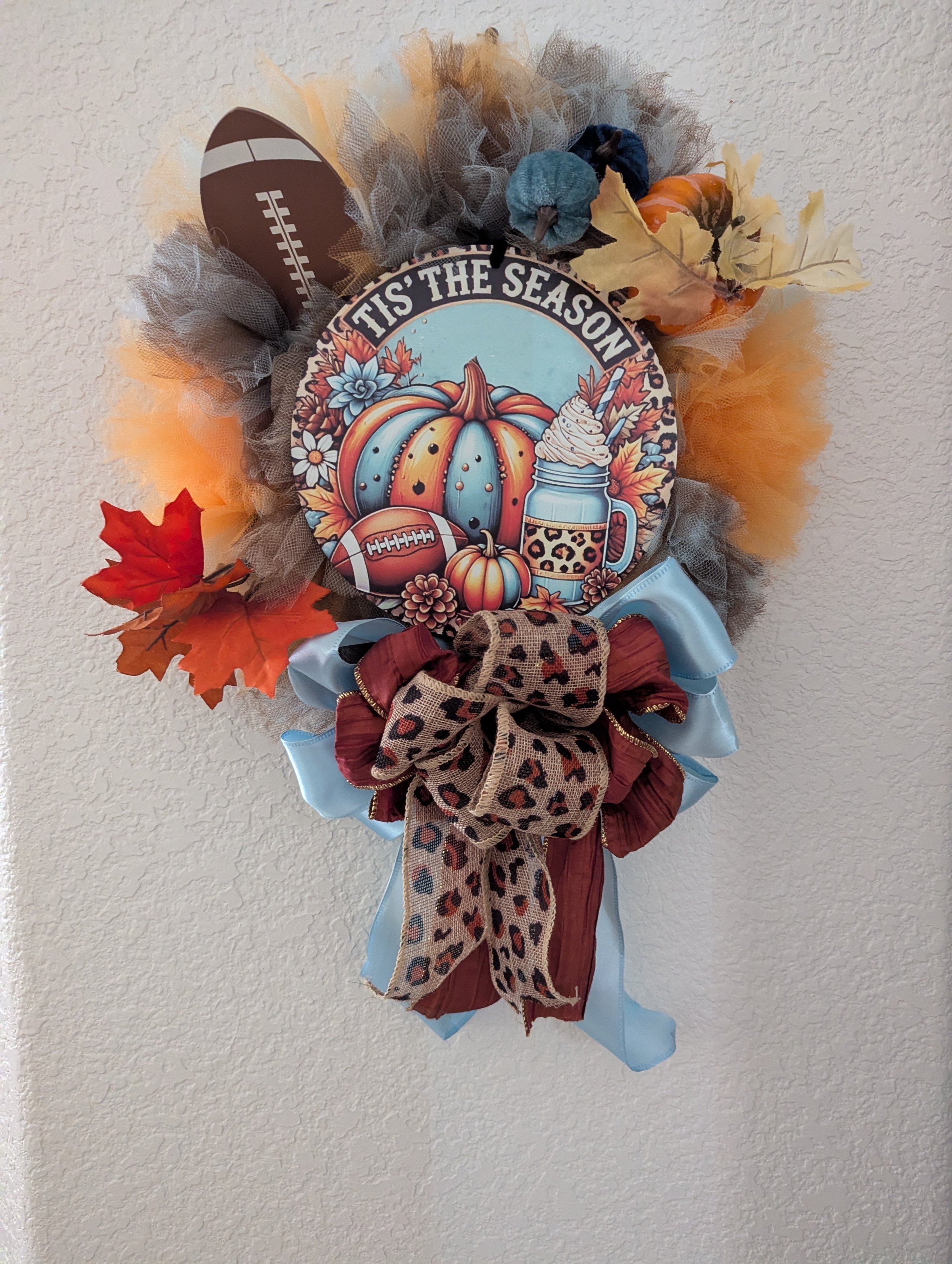 Football Season Fall Wreath