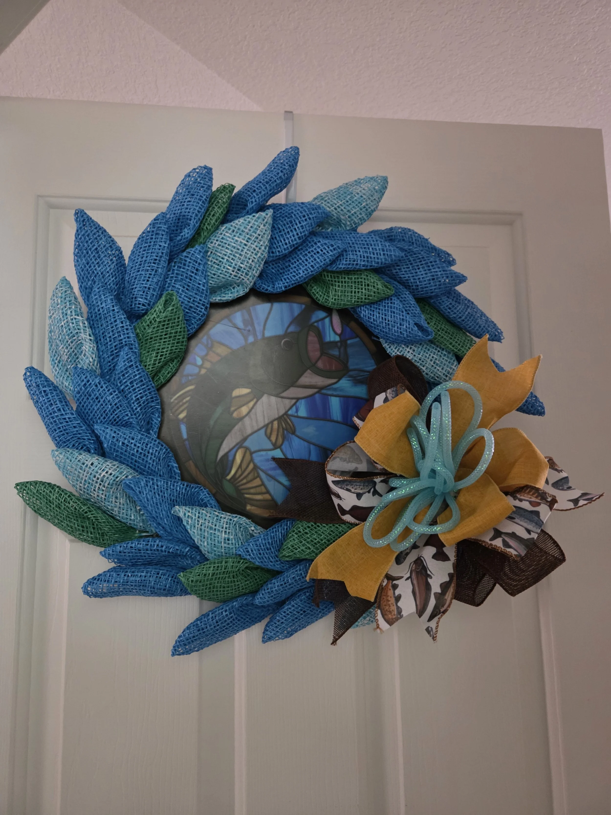 Fishing Wreath